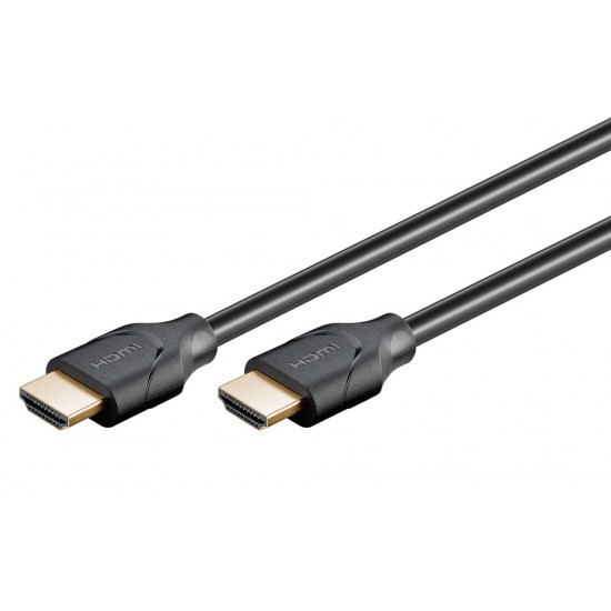 GOOBAY καλώδιο HDMI 2.1 61642, Ethernet, ARC, 8K/60Hz 48 Gbps, 5m, μαύρο GOOBAY καλώδιο HDMI 2.1 61642, Ethernet, ARC, 8K/60Hz 48 Gbps, 5m, μαύρο