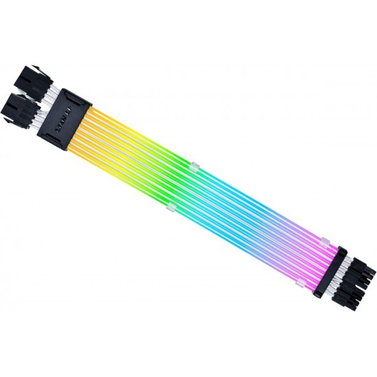 Lian Li Strimer Wireless CPU - 8-Pin ARGB Power Extension Cable -  2.4GHz - (without Controller)