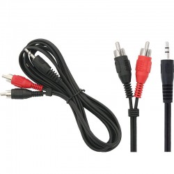 Καλώδιο Stereo Jack 3.5mm - 2xRCA M/M 10m