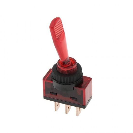 Διακόπτης Αυτοκινήτου ON-OFF με λαμπάκι 20Α 12V