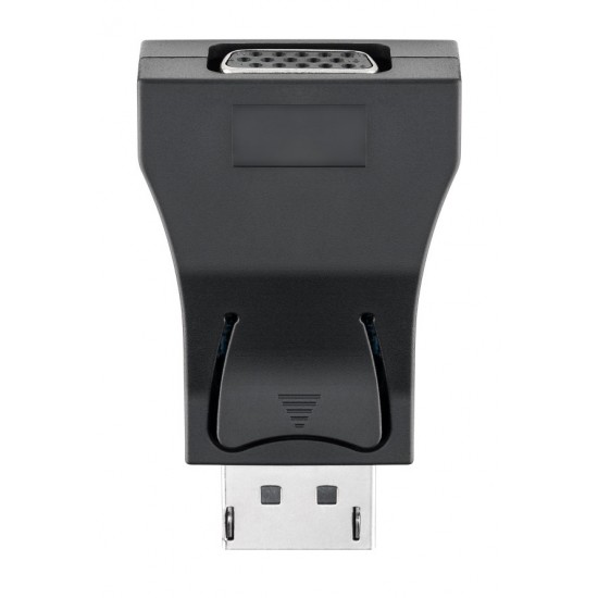 GOOBAY αντάπτορας DisplayPort σε VGA 63489, gold-plated, μαύρος GOOBAY αντάπτορας DisplayPort σε VGA 63489, gold-plated, μαύρος