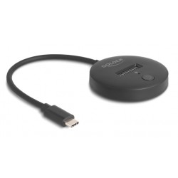 DELOCK docking station 64254 για M.2 NVMe/SATA SSD, 10Gbps, μαύρο DELOCK docking station 64254 για M.2 NVMe/SATA SSD, 10Gbps, μαύρο