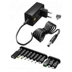 GOOBAY επιτοίχιος φορτιστής 64568, 3V-12V, 12W/1A, 12 tips GOOBAY επιτοίχιος φορτιστής 64568, 3V-12V, 12W/1A, 12 tips