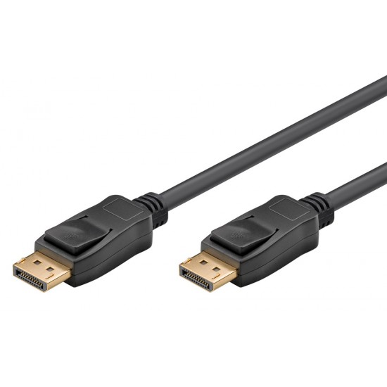 GOOBAY καλώδιο DisplayPort 65810 Certified, 8K/60Hz 32.4 Gbps, 3m, μαύρο