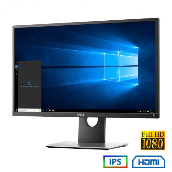 Used Monitor P2417H IPS LED/Dell/24\\"FHD/1920x1080/Wide/Black/D-SUB & DP & HDMI & USB HUB Used Monitor P2417H IPS LED/Dell/24\\"FHD/1920x1080/Wide/Black/D-SUB & DP & HDMI & USB HUB