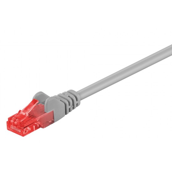 GOOBAY καλώδιο δικτύου 68409, CAT 6 U/UTP, CCA, 3m, γκρι GOOBAY καλώδιο δικτύου 68409, CAT 6 U/UTP, CCA, 3m, γκρι