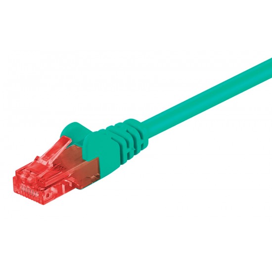 GOOBAY καλώδιο δικτύου 68435, CAT 6 U/UTP, CCA, 250MHz, 0.5m, πράσινο GOOBAY καλώδιο δικτύου 68435, CAT 6 U/UTP, CCA, 250MHz, 0.5m, πράσινο
