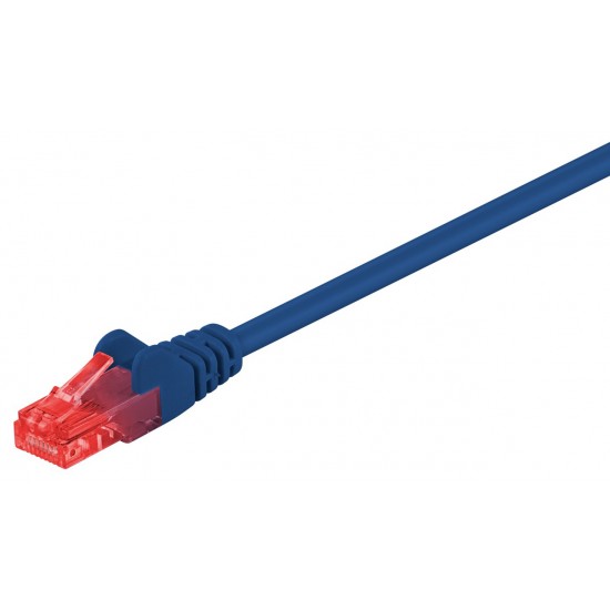 GΟOBAY καλώδιο δικτύου 68452, CAT 6 U/UTP, CCA, PVC, 2m, μπλε GΟOBAY καλώδιο δικτύου 68452, CAT 6 U/UTP, CCA, PVC, 2m, μπλε