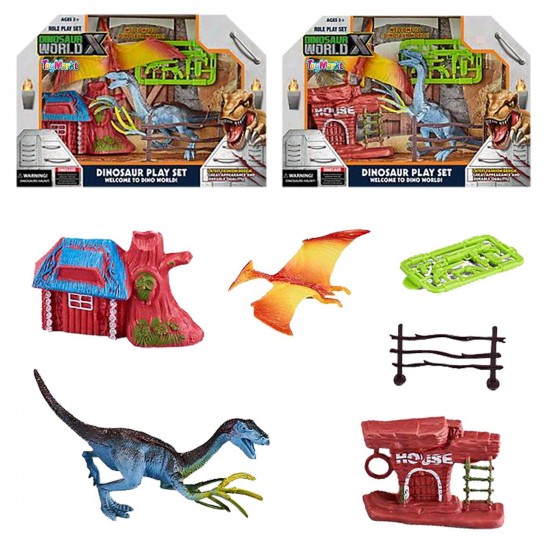 ΔΕΙΝΟΣΑΥΡΟΙ & ΣΠΙΤΑΚΙΑ ΚΟΥΤΙ DINOSAUR WORLD 24x17x7cm ToyMarkt 913386 ΔΕΙΝΟΣΑΥΡΟΙ & ΣΠΙΤΑΚΙΑ ΚΟΥΤΙ DINOSAUR WORLD 24x17x7cm ToyMarkt 913386