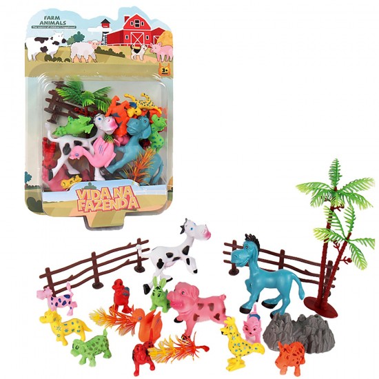 Αστεία Ζωάκια σε Καρτέλα 17x25x5cm ToyMarkt 913613 Αστεία Ζωάκια σε Καρτέλα 17x25x5cm ToyMarkt 913613