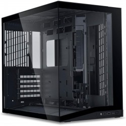 Lian Li O11D Mini V2 BLACK - ATX PC GAMING CASE - IMPROVED AIRFLOW - GPU SUPPORT BRACKET