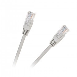 Patch cord UTP Cat5e 15m Γκρι