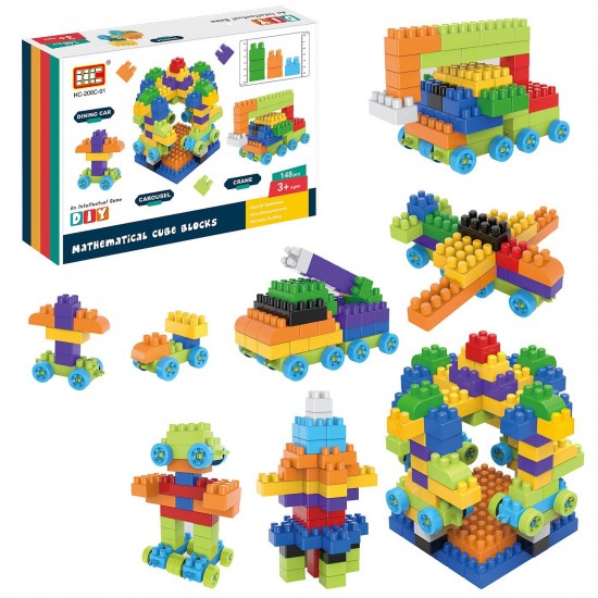 Κουτί 148 Τουβλάκια 30x21x5cm ToyMarkt 95442 Κουτί 148 Τουβλάκια 30x21x5cm ToyMarkt 95442