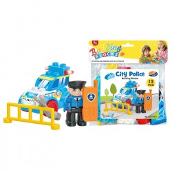 Τουβλάκια Αστυνομία 13 τεμ 19x22cm ToyMarkt 95455 Τουβλάκια Αστυνομία 13 τεμ 19x22cm ToyMarkt 95455