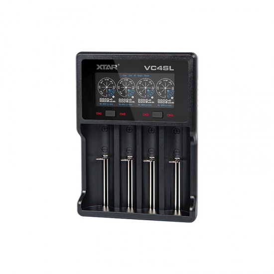 Φορτιστής μπαταριών 18650/32650 4 θέσεων XTAR VC4SL