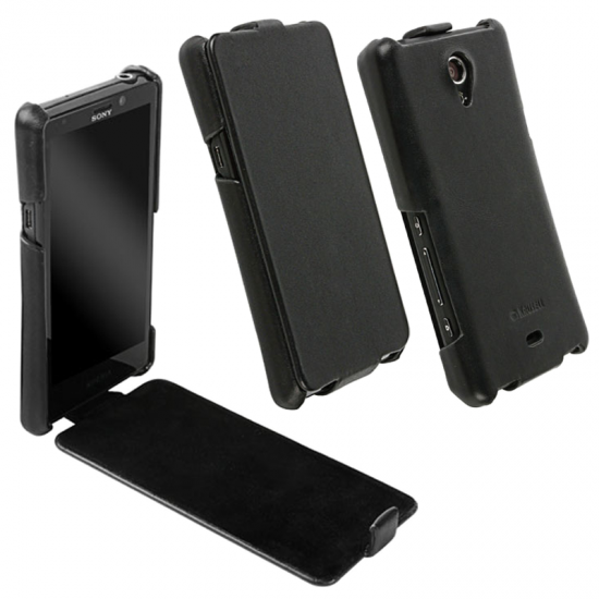 KRUSELL ΘΗΚΗ SONY XPERIA T/TL LEATHER DONSO SLIMCOVER BLACK KRUSELL ΘΗΚΗ SONY XPERIA T/TL LEATHER DONSO SLIMCOVER BLACK