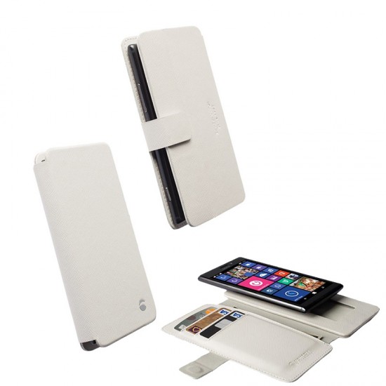 KRUSELL ΘΗΚΗ UNIVERSAL LEATHER MALMO FLIPWALLET SLIDE 2XL WHITE KRUSELL ΘΗΚΗ UNIVERSAL LEATHER MALMO FLIPWALLET SLIDE 2XL WHITE