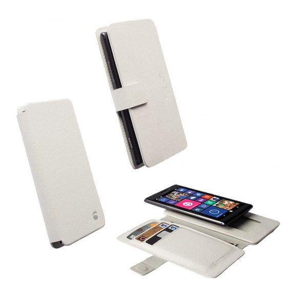 KRUSELL ΘΗΚΗ UNIVERSAL LEATHER MALMO FLIPWALLET SLIDE 3XL WHITE KRUSELL ΘΗΚΗ UNIVERSAL LEATHER MALMO FLIPWALLET SLIDE 3XL WHITE