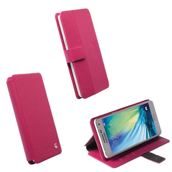 KRUSELL ΘΗΚΗ UNIVERSAL LEATHER MALMO FLIPWALLET SLIDE 3XL PINK KRUSELL ΘΗΚΗ UNIVERSAL LEATHER MALMO FLIPWALLET SLIDE 3XL PINK