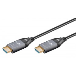 GOOBAY καλώδιο HDMI 2.1 76277 με Ethernet, 8K/60Hz, 48 Gbps, 40m, μαύρο