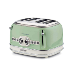 ARIETE 156/04 Φρυγανιέρα Vintage 4 Θέσεων Green ARIETE 156/04 Φρυγανιέρα Vintage 4 Θέσεων Green