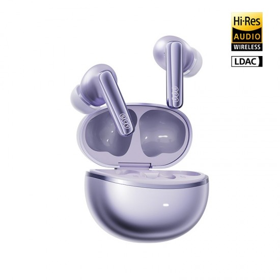 QCY Melobuds N70 ANC Purple - 55db TWS Flagship Hi-Res Earbuds LDAC BT 6.0 IPX5 Wireless charge QCY Melobuds N70 ANC Purple - 55db TWS Flagship Hi-Res Earbuds LDAC BT 6.0 IPX5 Wireless charge