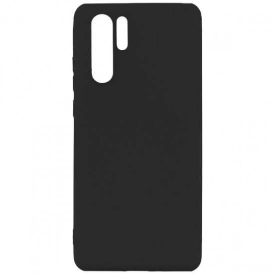 SENSO SOFT TOUCH HUAWEI P30 PRO black backcover SENSO SOFT TOUCH HUAWEI P30 PRO black backcover