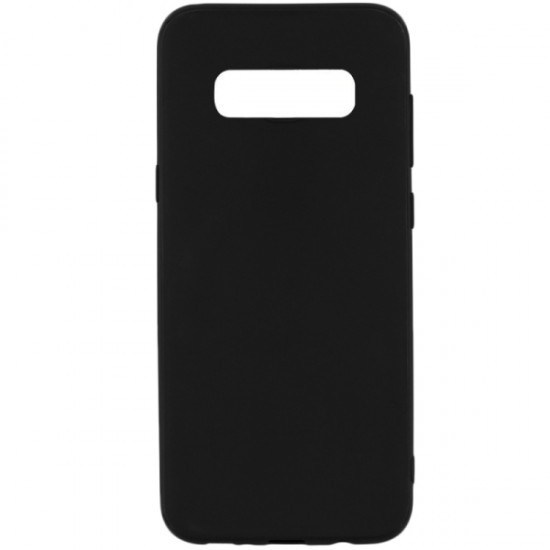 SENSO SOFT TOUCH SAMSUNG S10e black backcover SENSO SOFT TOUCH SAMSUNG S10e black backcover