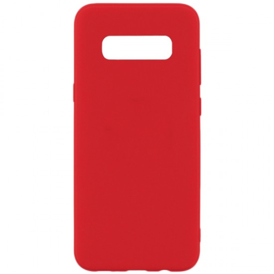SENSO SOFT TOUCH SAMSUNG S10e red backcover SENSO SOFT TOUCH SAMSUNG S10e red backcover