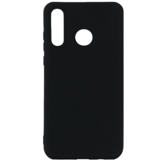 SENSO SOFT TOUCH HUAWEI P30 LITE black backcover SENSO SOFT TOUCH HUAWEI P30 LITE black backcover