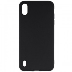 SENSO SOFT TOUCH SAMSUNG A10 black backcover