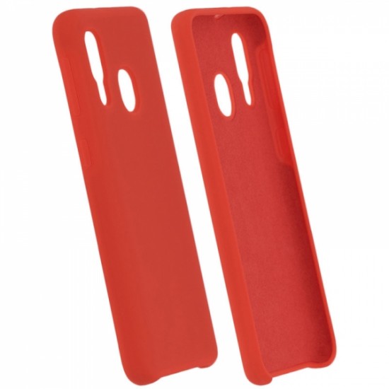 SENSO SMOOTH SAMSUNG A40 red backcover SENSO SMOOTH SAMSUNG A40 red backcover
