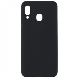 SENSO SOFT TOUCH SAMSUNG A20e black backcover
