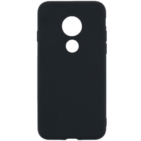 SENSO SOFT TOUCH MOTOROLA MOTO G7 POWER black backcover SENSO SOFT TOUCH MOTOROLA MOTO G7 POWER black backcover