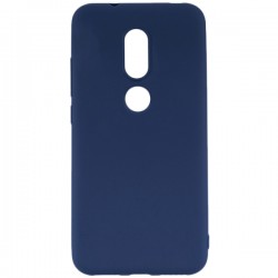 SENSO SOFT TOUCH NOKIA X6 blue backcover SENSO SOFT TOUCH NOKIA X6 blue backcover