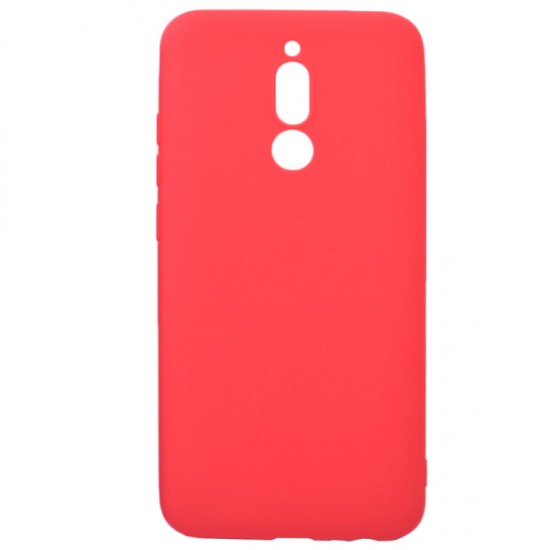 SENSO SOFT TOUCH XIAOMI REDMI 8 red backcover