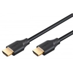 GOOBAY καλώδιο HDMI 2.2 80094, 16K/60Hz, 96 Gbps, 2m, μαύρο