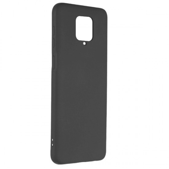 SENSO SOFT TOUCH XIAOMI REDMI NOTE 9 black backcover SENSO SOFT TOUCH XIAOMI REDMI NOTE 9 black backcover
