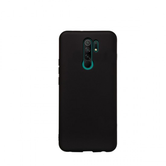 SENSO SOFT TOUCH XIAOMI REDMI 9 black backcover SENSO SOFT TOUCH XIAOMI REDMI 9 black backcover