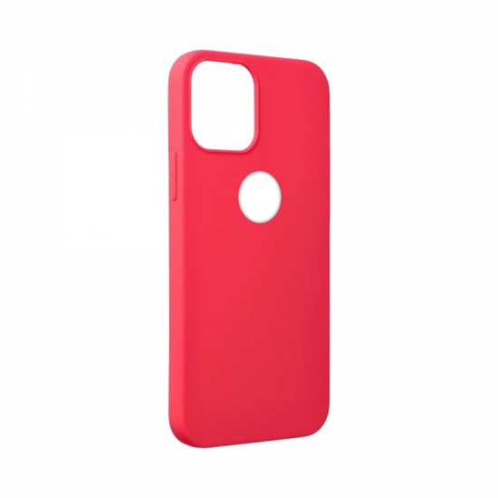 SENSO SOFT TOUCH IPHONE 12 PRO MAX 6.7' (HOLE) red backcover SENSO SOFT TOUCH IPHONE 12 PRO MAX 6.7' (HOLE) red backcover