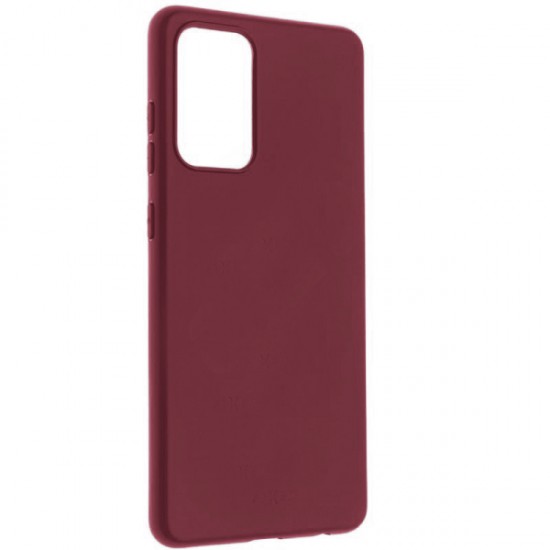 SENSO SOFT TOUCH SAMSUNG A72 burgundy backcover SENSO SOFT TOUCH SAMSUNG A72 burgundy backcover