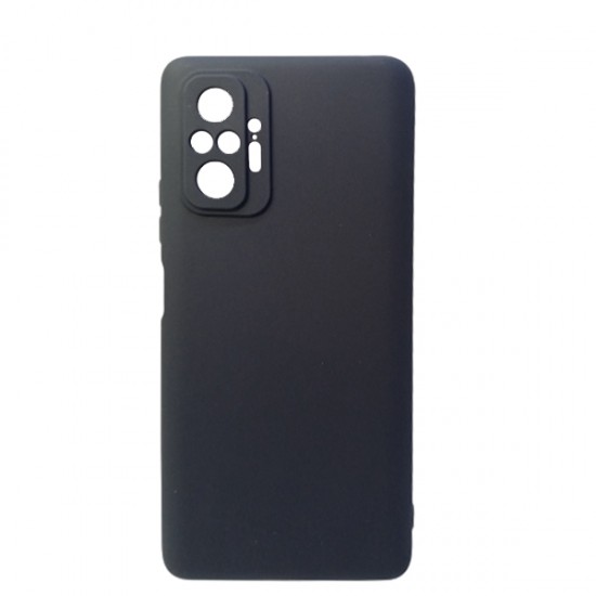 SENSO SOFT TOUCH XIAOMI REDMI NOTE 10 PRO / NOTE 10 PRO MAX black backcover SENSO SOFT TOUCH XIAOMI REDMI NOTE 10 PRO / NOTE 10 PRO MAX black backcover
