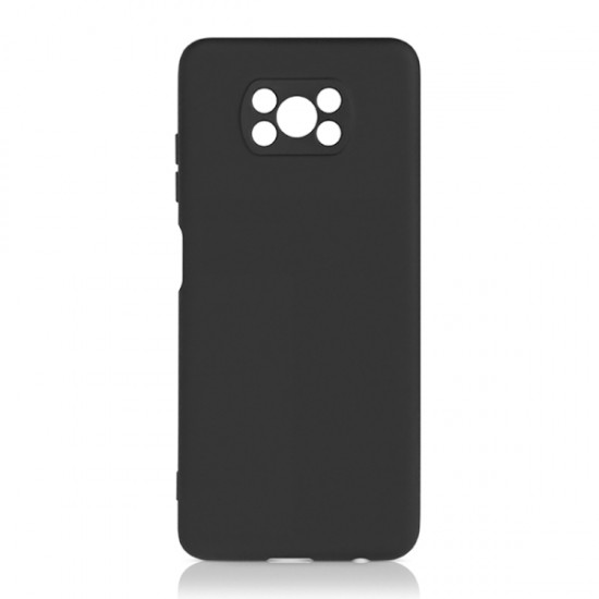 SENSO LIQUID XIAOMI POCO X3 NFC / X3 PRO black backcover SENSO LIQUID XIAOMI POCO X3 NFC / X3 PRO black backcover