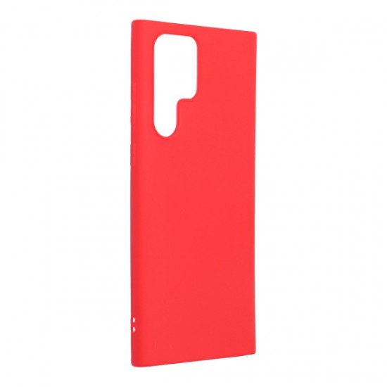 SENSO SOFT TOUCH SAMSUNG S22 ULTRA red backcover SENSO SOFT TOUCH SAMSUNG S22 ULTRA red backcover