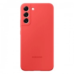 ORIGINAL SAMSUNG SILICONE COVER SAMSUNG S22 PLUS coral backcover