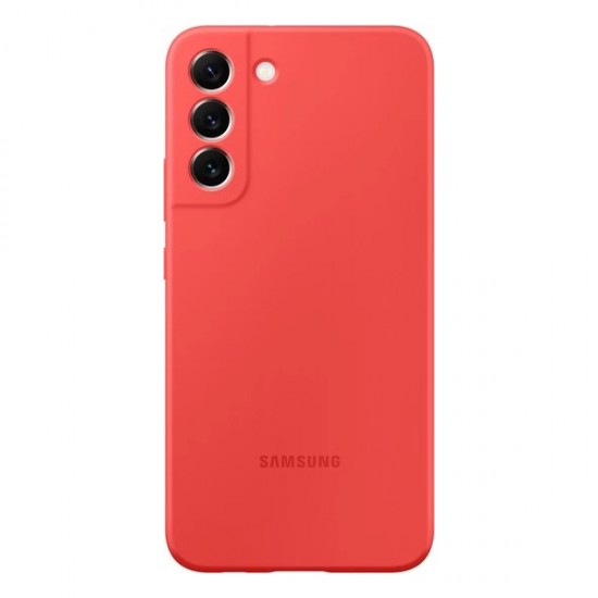 ORIGINAL SAMSUNG SILICONE COVER SAMSUNG S22 PLUS coral backcover