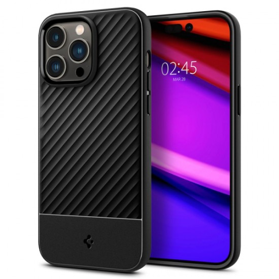 SPIGEN CORE ARMOR IPHONE 14 PRO black backcover SPIGEN CORE ARMOR IPHONE 14 PRO black backcover