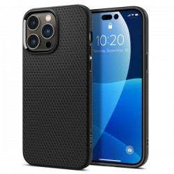 SPIGEN LIQUID AIR IPHONE 14 PRO black backcover SPIGEN LIQUID AIR IPHONE 14 PRO black backcover