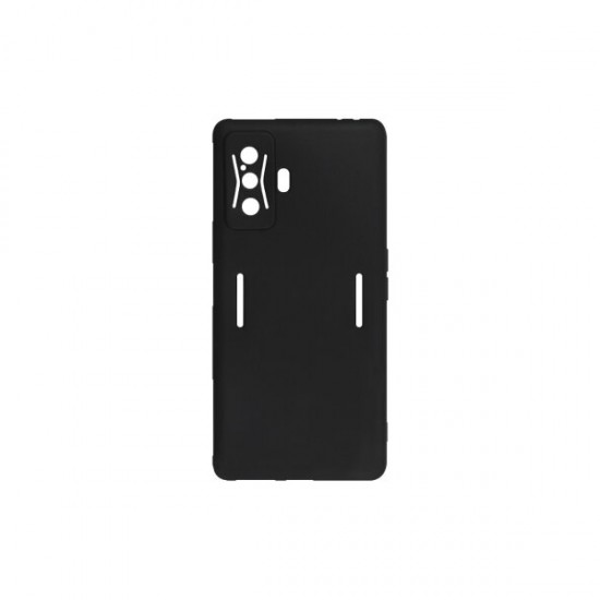 SENSO SOFT TOUCH XIAOMI POCO F4 GT black backcover SENSO SOFT TOUCH XIAOMI POCO F4 GT black backcover