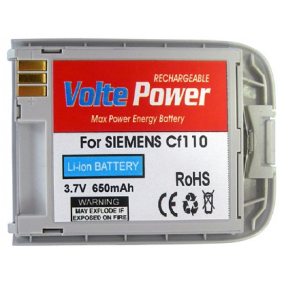 ΜΠΑΤΑΡΙΑ SIEMENS CF110 SILVER 650mAh Li-ion VoltePower